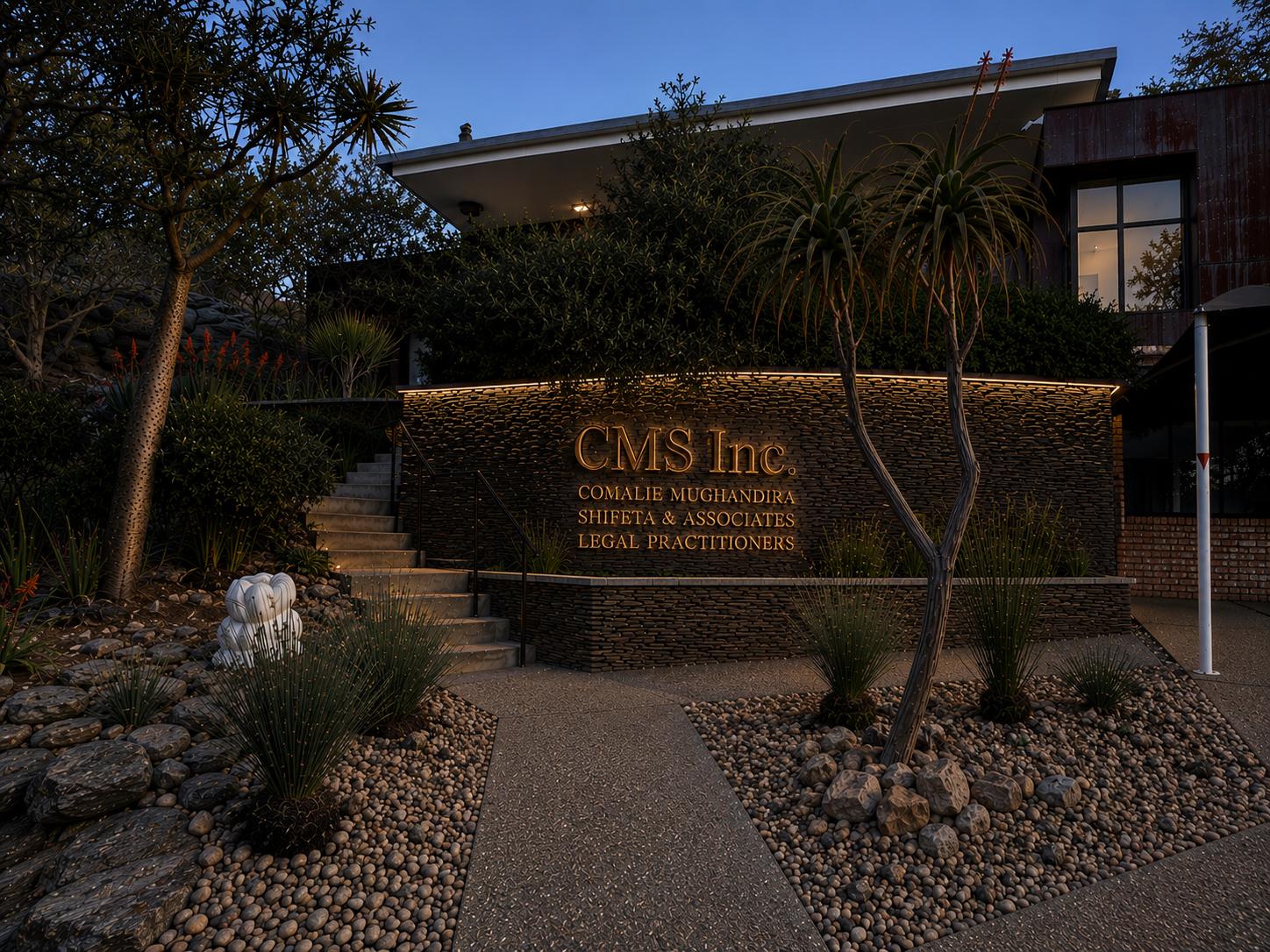 CMS Inc. Inner Reception Area
